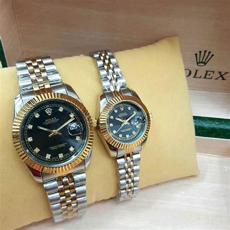 rolex pair watches for couple|Rolex couple watch set.